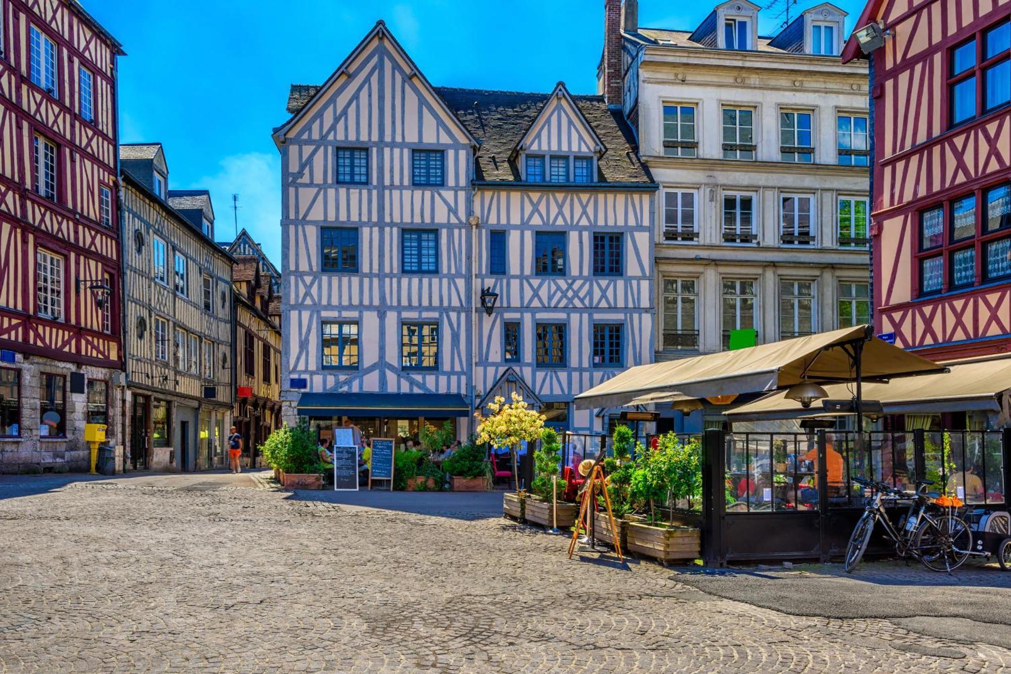 Le Charmant F2 Rue Du Gros Horloge A Rouen! Экстерьер фото